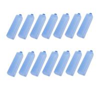 CORHAD 14pcs Reusable Ice Packs for Food Preservation Leak-resistant Freezer Cooling Blocks Profile for Easy Storage in Coolers and Lunch Bags Portable Cooling for Camping Travel and