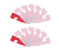 CORHAD 15pcs Overlock Presser Foot Pads for Overlock and Serger Machines, Sturdy Plastic Sewing Machine Pads with Wear-resistant Surface, Easy Maintenance for Versatile Use in Sewing