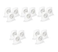 CORHAD 15pcs Ukulele Humidifier Sound Hole Moisture Tool Portable Ukulele Humidifier for Guitar Panel Soprano Case