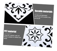 CORHAD 16 Sheets Mandala Stencils for Painting Reusable Mandala Flower Drawing Templates DIY Craft Tool for Adults Painting Mold for Canvas Wall Rock Furniture Decoration