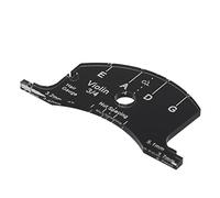 CORHAD 1pc Acrylic Violin Bridge Template Tool Practical Violin Bridge Accessory Carbon Fiber Material Easy to Shape