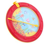 CORHAD 1pc Boys and Girls Wave Bead Drum Educational Ocean Sound Musical Instrument for Toddlers Interactive Parent-boy Girl Plaything Material Safe and Smooth Edges for Birthdays