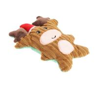 CORHAD 1pc Cotton Christmas Dog Toy Soft Chew Pet Plaything for Boredom Safe Molar Toy for Puppies Fun Interactive Squeaky Pet for Teething