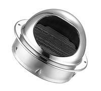 CORHAD 1pc Stainless Steel Exhaust Cover Range Hood Grill for Outdoor Use Polished Design Practical Ventilation for Kitchens and Bathrooms