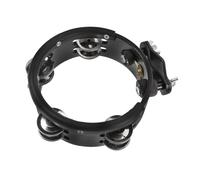 CORHAD 1pcs Convenient Double Row Hihat Tambourine Drum Sturdy and Construction for Musicians Bands Parties and Church Events Handheld Music Instrument