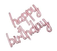 CORHAD 1Set Happy Birthday Aluminum Foil Balloon Kit Party Decorations for Women Vibrant and Balloons for Birthday Celebrations Easy to Use Wall and Ceiling Decor DIY