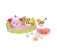 CORHAD 1Set Kitchen Play Educational Role Play Cooking Fun Afternoon Tea Cognitive Development Birthday