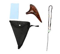 CORHAD 1set Portable Tune Ocarina for Beginners Durable Bone China Musical Instrument Lanyard for Music Lovers Boys and Girls Adults Easy to Learn Beautiful Sound