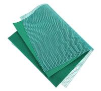 CORHAD 1set Reusable Reptile Terrarium Mats Tortoise Bedding Carpet for Snakes Lizards and Geckos Breathable Water-resistant Liner for Green