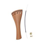 CORHAD 1set Violin Tailpiece for Instruments Jujube Wood String Board Easy Installation Replacement Accessory Elegant Light Brown Finish