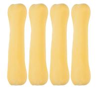 CORHAD 2 Pairs Crutches Armpit Pad TPR Underarm Cushion Replacement, Yellow, for Forearm Crutches, Adaptive Support for Adults and Elderly