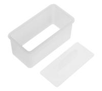 CORHAD 2 Pcs Stylish Simple Rice Ball Mold for Sushi Making with Non-Stick Surface and Easy Demoulding White Abs and Pp Material Reusable Sushi Mold Tool and Rice Balls at Home