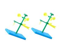 CORHAD 2 Sets DIY Plastic Wind Vane Science Kit for, Educational Scientific Experiment Accessory for Weather Learning and Stem Projects