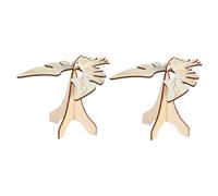 CORHAD 2 Sets DIY Wooden Balance Birds Science Kit Educational Physics Experiment for Teaching Gravity and Center of Gravity Principles