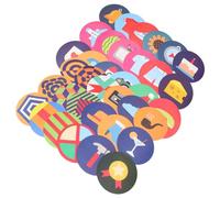 CORHAD 2 Sets Educational Sensory Cards for Early Learning Color Recognition Speech Therapy Materials Funny Visual Stimulation Enhance Eye-hand Coordination and Fine Motor Skills