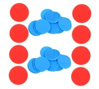 CORHAD 200pcs Colorful Plastic Learning Tokens Educational Math Counters Teaching Rewards for Classroom Use Versatile Mini Poker Chips for Counting Games and Sorting Activities