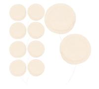 CORHAD 20pcs Coffee Replacement Filter Cotton Cloth for Syphon Pot Coffee Maker Accessory Suitable for Cafés and Kitchen Use