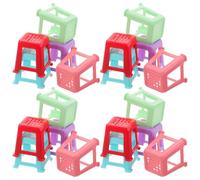 CORHAD 20pcs Mini Canvas Stand Feet Risers for Fluid Painting Portable Plastic Paint Holder Supports Various Canvas Non-Slip Painting Stand for Easel Art Projects Lightweight and Stable