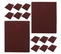 CORHAD 20pcs Pet Bird Sandpaper Sheets Cage Liner Perch Sandpaper for Birds, Cuttable Gravel Paper 220x270mm for Parrot Cage Floor, Claw Trimming and Beak Abrasive Mat