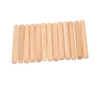 CORHAD 20pcs Violin Sound Posts Wood Violin Instrument Column Spruce Easy to Install Excellent Resonance Effect Khaki for Lovers