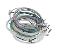 CORHAD 21pcs Beginner Guzheng Strings Nylon Replacement for Zither Practice Instrument Parts Install Musical Zither Strings for Learning and Performance