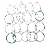 CORHAD 21pcs Guzheng Strings Set Nylon Wound Steel Core Guzheng Replacement Strings Universal Acoustic Chinese Accessories for Musicians and Performers