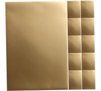 CORHAD 25 Sheets Gold Glitter Cardstock Paper Metallic Folding Origami Craft DIY for Party Scrapbooking Home Decoration