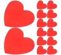 CORHAD 25pcs Cute Heart-Shaped Adhesive Wounded Patches for Face and Fingertips Home First Aid Use