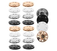CORHAD 25pcs Sewing Notions Snaps Garment Magnetic Snaps Black
