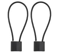 CORHAD 2pcs 38cm Steel Cable Locks with Keys Heavy Duty Wire Lock Cable for Bike, Motorcycle, Cabinet, Helmet, and Outdoor Security