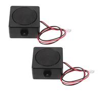 CORHAD 2pcs 5w 4ohm Full-range Mini Electronics Cavity Speaker with Single Cavity Design, Lightweight and Space-saving Plastic and Metal Material, for Electronic Device Setups