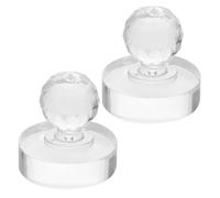 CORHAD 2pcs Acrylic Grinding Muller Paint Tools for Artists and Art Students with Manual Paint Mixing and Pigment Grinding Features for Watercolor Painting and Home Use
