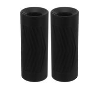 CORHAD 2pcs Anti-Skid Barbell Grip Covers - 25mm ID Weight Lifting Hand Protectors Covers - Silicone Dumbbell Handles Sleeves for Gym & Home Fitness