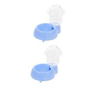 CORHAD 2pcs Automatic Cat Water Dispenser Feeder for Dogs and Cats Mushroom-shaped Pet Water Bowl and Easy to Clean for Home Decor