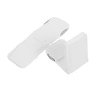 CORHAD 2pcs Baby Cabinet Safety Locks for Boys and Girls, Foldable Self-Adhesive Child Proof Latches, Plastic Drawer and Door Locks for Cabinets, Fridge, Pantry, Gray Dual-use Design