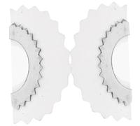 CORHAD 2pcs Bird Whistle Set White Tweeting Bird Call Whistle Fun Chirping Sounds Toy for Practice and Entertainment