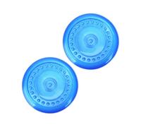 CORHAD 2pcs Dog Flying Disc Toys for Puppy Teething Interactive Dog Training Prop Flying Disc Toy for Fetch for Outdoor Play Large like Golden Retriever