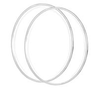 CORHAD 2pcs Drum Head Replacement Oil Drum Skin Covers for Practice Pad for Replaceable