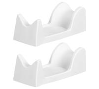 CORHAD 2pcs Electric Grinder Handle Rack for Nail Art Supply Plastic Storage Rack for Manicure Pedicure Tools Accessories for French Manicure Gel Polish Random Color