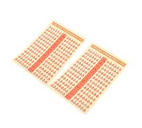 CORHAD 2pcs Guitar Learning Scale Decals Fretboard Stickers Guitar Practicing Assistant