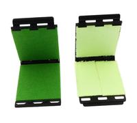 CORHAD 2pcs Guitar String Cleaner and Fretboard Scrubber Kit, Deep Green and Light Green Instrument Cleaning Tools for Guitar and Bass Maintenance