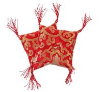 CORHAD 2pcs Handmade Singing Bowl Cushion Pillow for Buddhist Rituals Elegant Cloth Meditation Pad for Craft Decoration Sound for