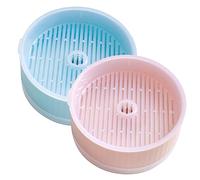 CORHAD 2pcs Hydroponic Cat Grass Planter Soil Catnip Growing Box for Indoor Cats Convenient Grass Container for Home Gardening and Easy Watering