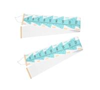 CORHAD 2pcs Kids Growth Chart Height Measurement Ruler for Wall Hanging, Wooden and Non-Woven Fabric, Minimalist Style, for Nursery Or Room Wall Decor