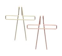 CORHAD 2pcs Metal Music Book Holder Book Page Holder Music Sheet Clip Musical Score Page