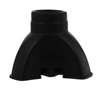 CORHAD 2Pcs Natural Rubber Trekking Poles Tips with Stopper Anti-Skid Triangular Cane Pads for Hiking Walking Sticks Outdoor Use Non-Slip Replacement Covers