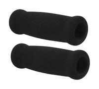 CORHAD 2Pcs Non-Slip Sponge Crutch Handle Grips Thickened Ergonomic Walking Stick Covers for Elderly Comfort and Stable Grip Cane Handle Replacement with Inner