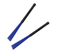 CORHAD 2pcs Nylon Wire Drum Brushes Set Lightweight Percussion Sticks for Jazz Acoustic Drumming for Musicians The Go Enhances Sound Effects Performance Depth