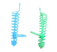 CORHAD 2PCS Pet Parrot Foraging Basket with Stand Rack Bite-resistant Bird Multi-purpose Indoor Outdoor Fruit Fork Feeder for Parakeets and Birds