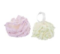CORHAD 2pcs Soft Bath Ball Shower Loofah Rich Foaming Bath Scrubber for Body Cleaning Adorable Bathing Tool for Shower
